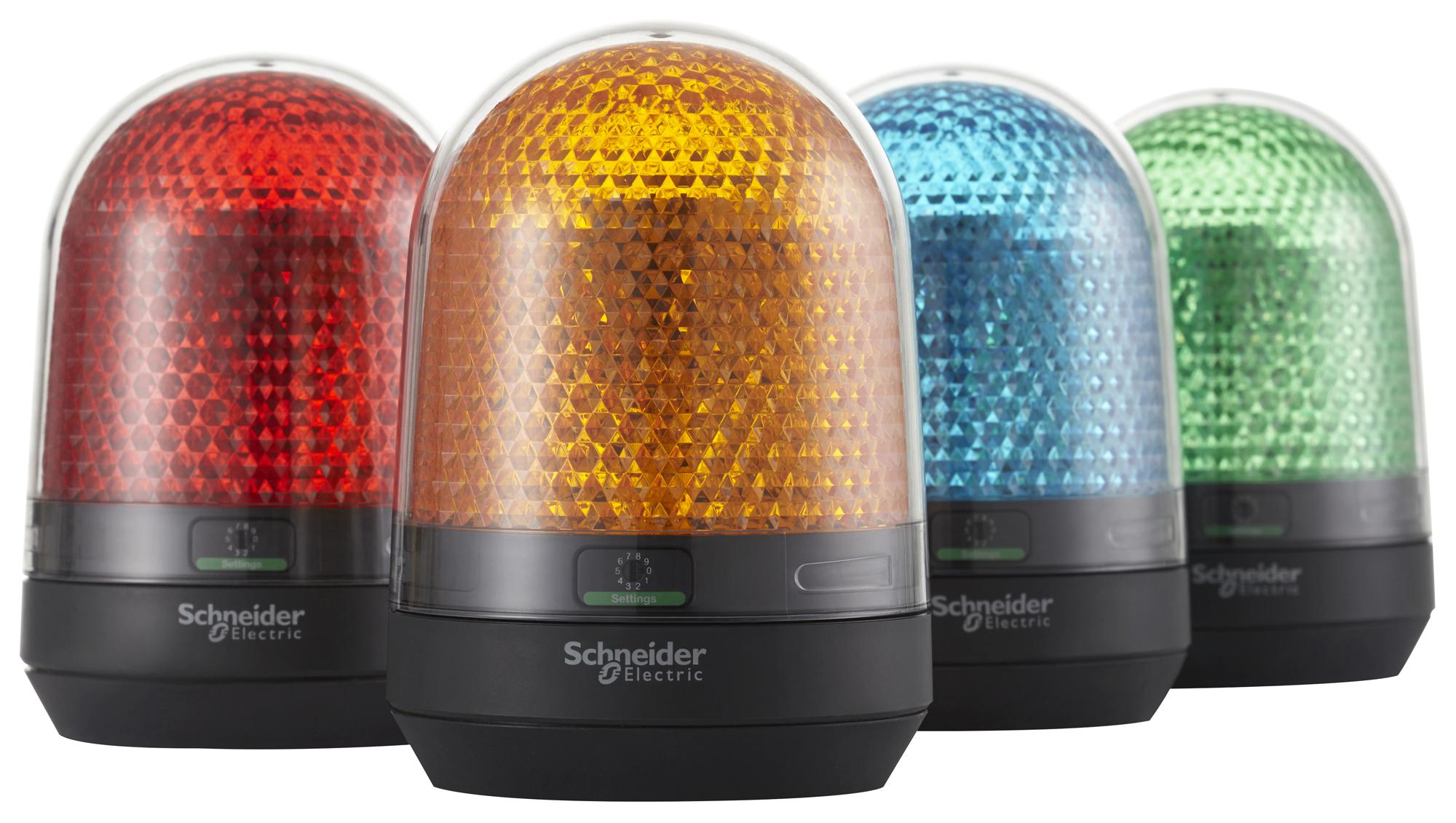 SCHNEIDER ELECTRIC Audio & Visual Signal Indicator Units XVR3B04S SIGNAL INDICATOR UNIT, 90DB, RED, 100MM SCHNEIDER ELECTRIC 3115980 XVR3B04S