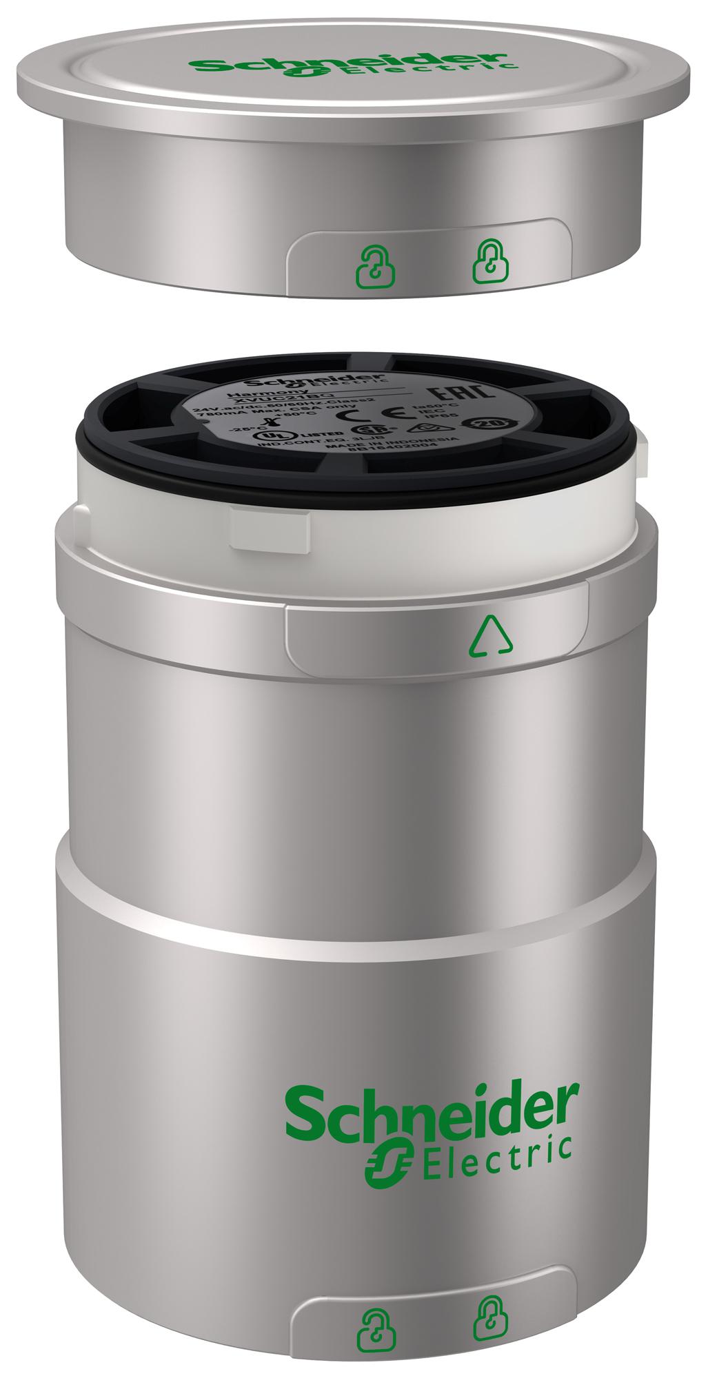 SCHNEIDER ELECTRIC Signal Indicator Accessories XVUC21BQ BODY UNIT, MODULAR TOWER LIGHT SCHNEIDER ELECTRIC 3116155 XVUC21BQ