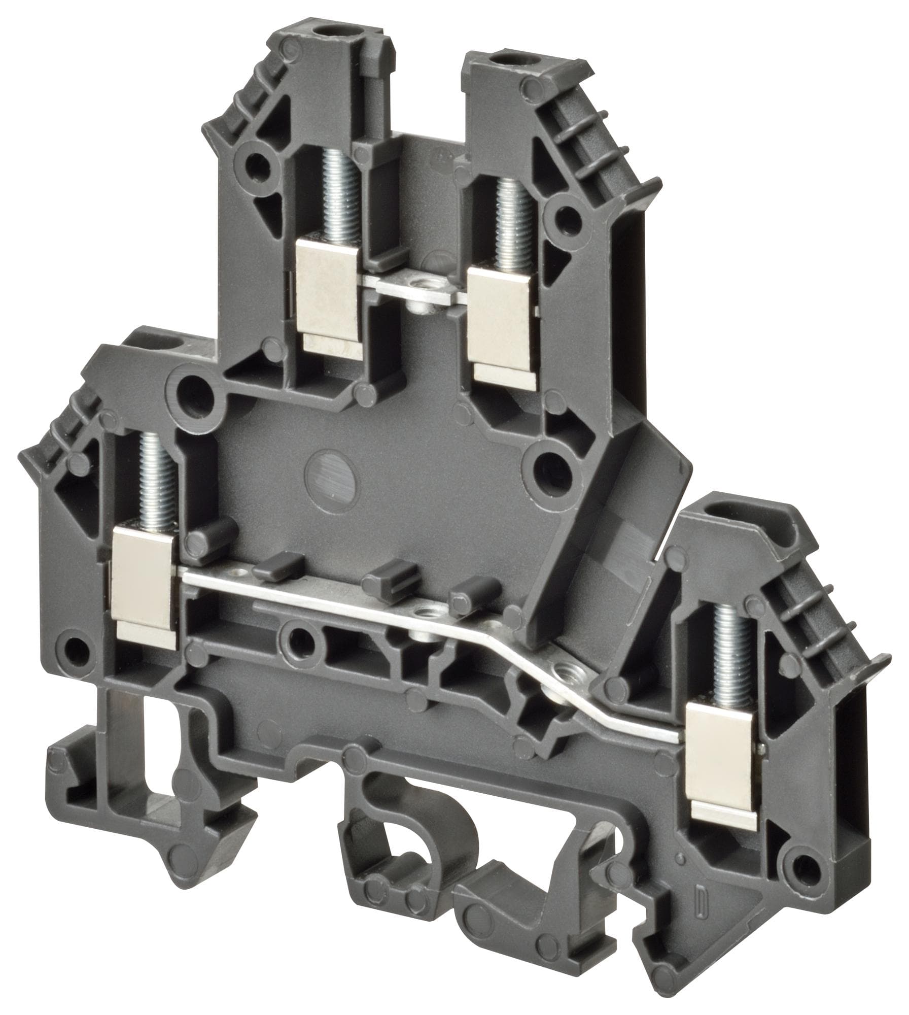 OMRON DIN Rail Mount XW5T-S2.5-1.1-2 TERMINAL BLOCK, DIN RAIL, 2POS, 12AWG OMRON 2578744 XW5T-S2.5-1.1-2