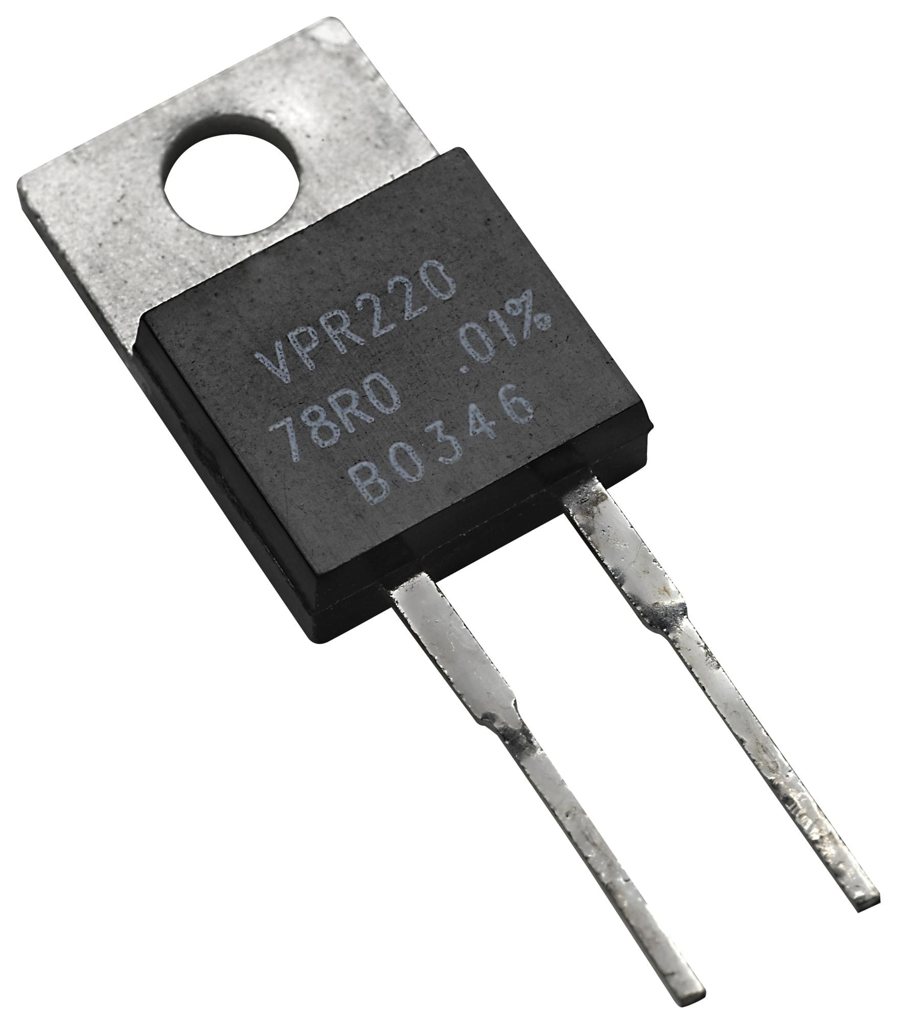 VISHAY FOIL RESISTORS Through Hole Resistors Y092650R0000T9L RES, 50R, 0.01%, 8W, TO-220, METAL FOIL VISHAY FOIL RESISTORS 2820502 Y092650R0000T9L