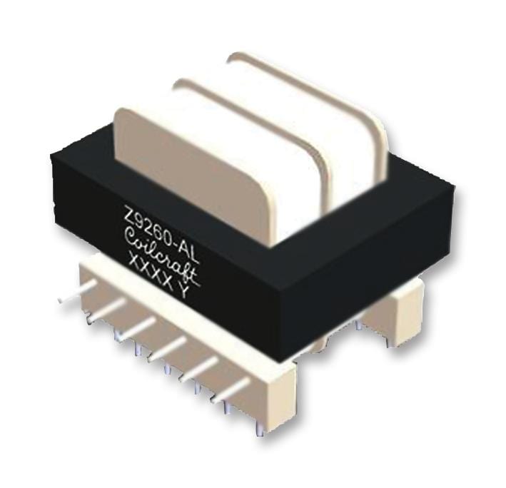COILCRAFT Pulse Z9260-AL TRANSFORMER, FLYBACK, NCP1200, THD COILCRAFT 2458035 Z9260-AL