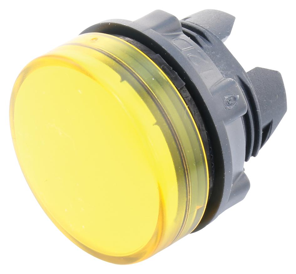SCHNEIDER ELECTRIC Indicator Lenses ZB5AV083 PILOT LIGHT HEAD W/ LENS, 22MM, YELLOW SCHNEIDER ELECTRIC 2780431 ZB5AV083