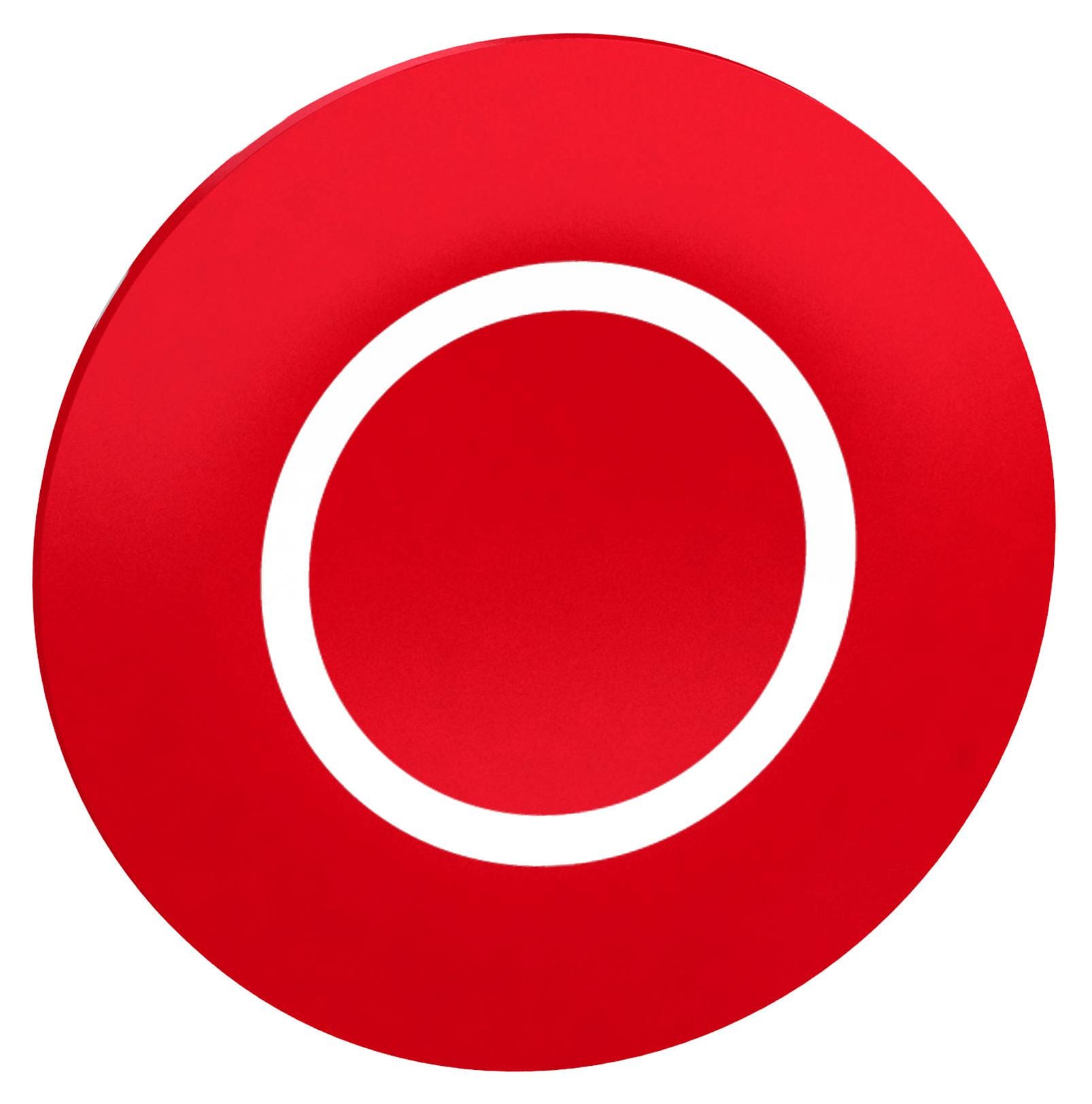 SCHNEIDER ELECTRIC Caps ZBA7432 SWITCH CAP, RED, PUSH BUTTON SCHNEIDER ELECTRIC 3114805 ZBA7432