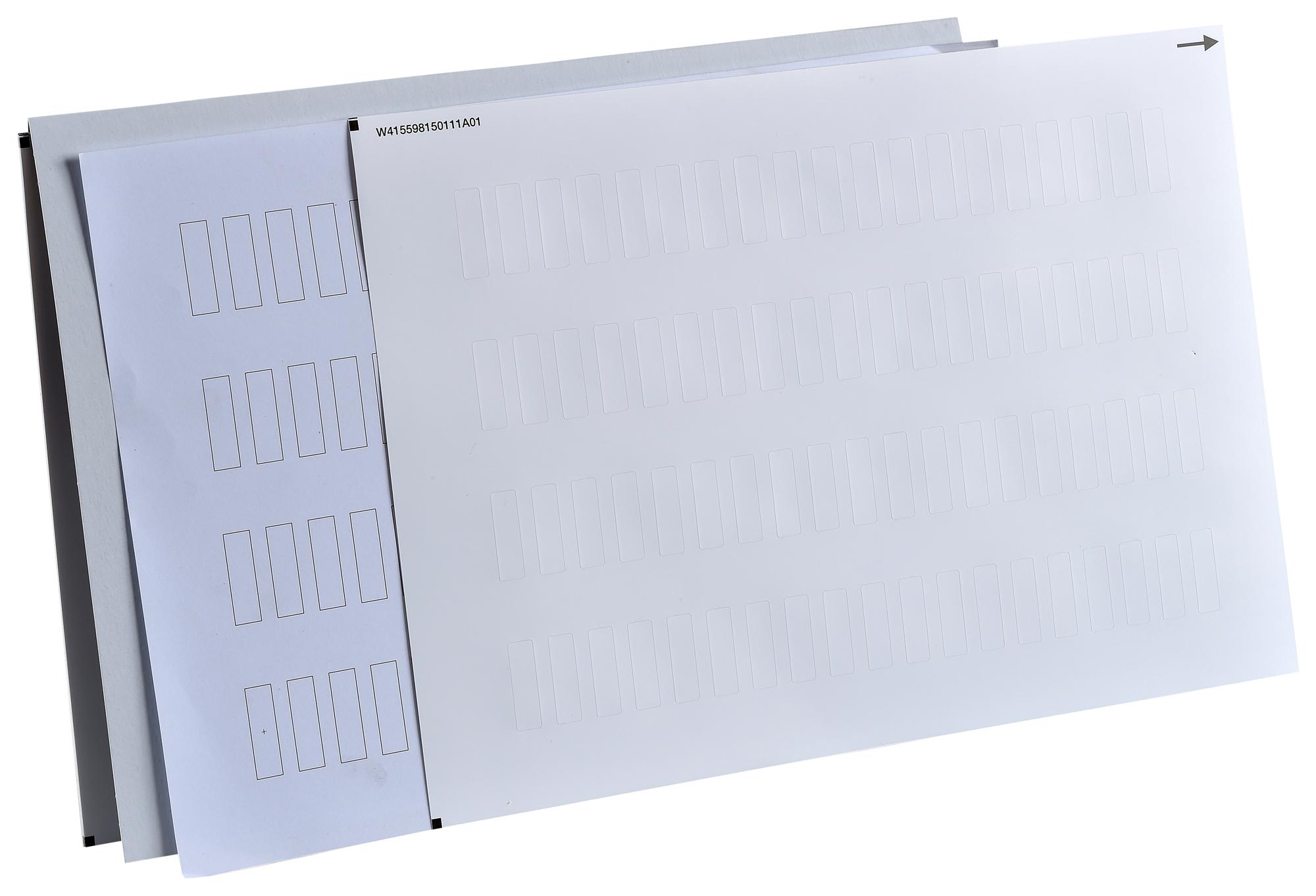 SCHNEIDER ELECTRIC Legends ZBY001 BLANK LEGEND, 6.5MM X 15.5MM, HOLDER SCHNEIDER ELECTRIC 3115192 ZBY001