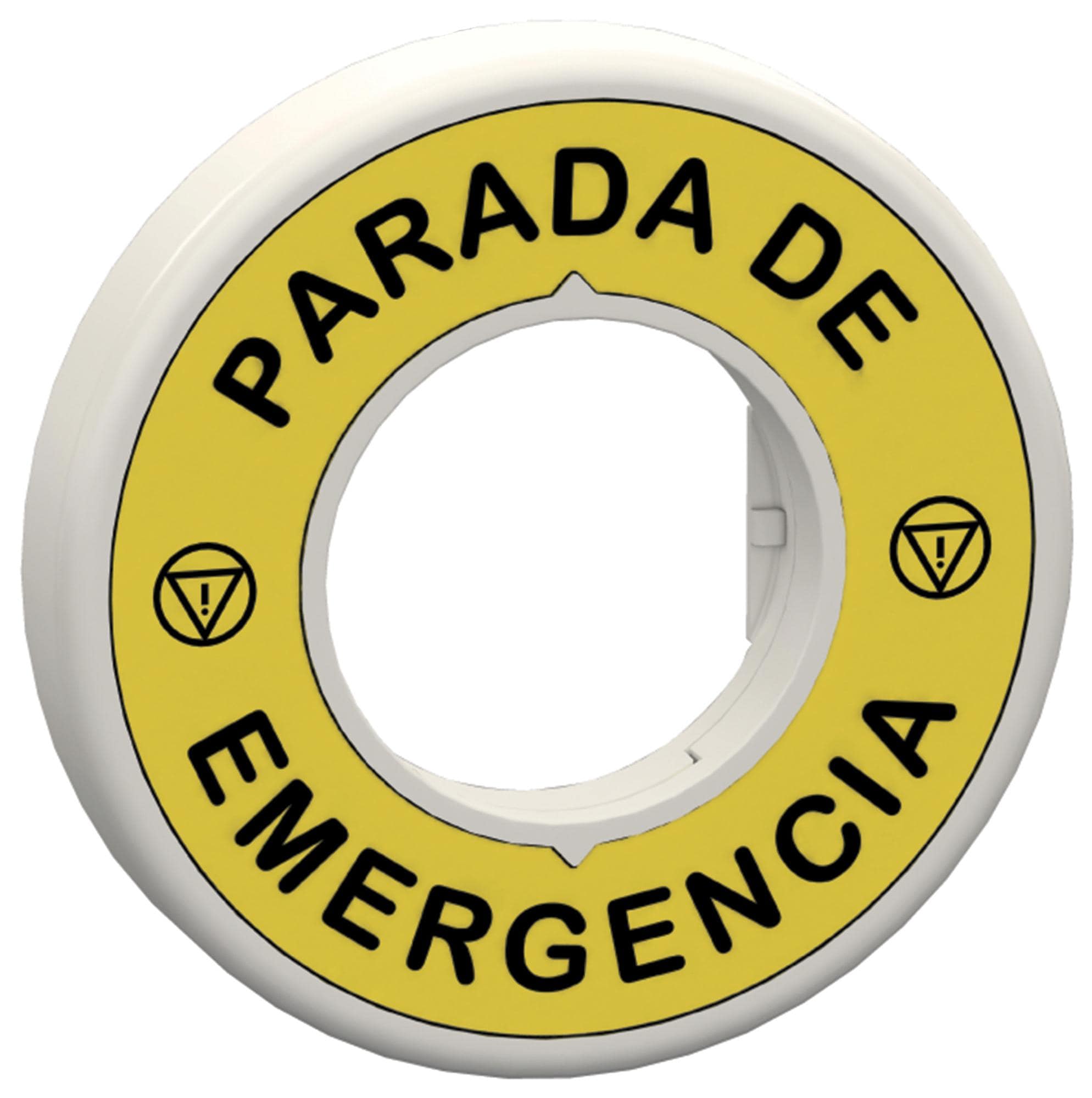 SCHNEIDER ELECTRIC Legends ZBY9W2M430 ILLUMINATED LEGEND RING, 240V, RED, 60MM SCHNEIDER ELECTRIC 3551940 ZBY9W2M430