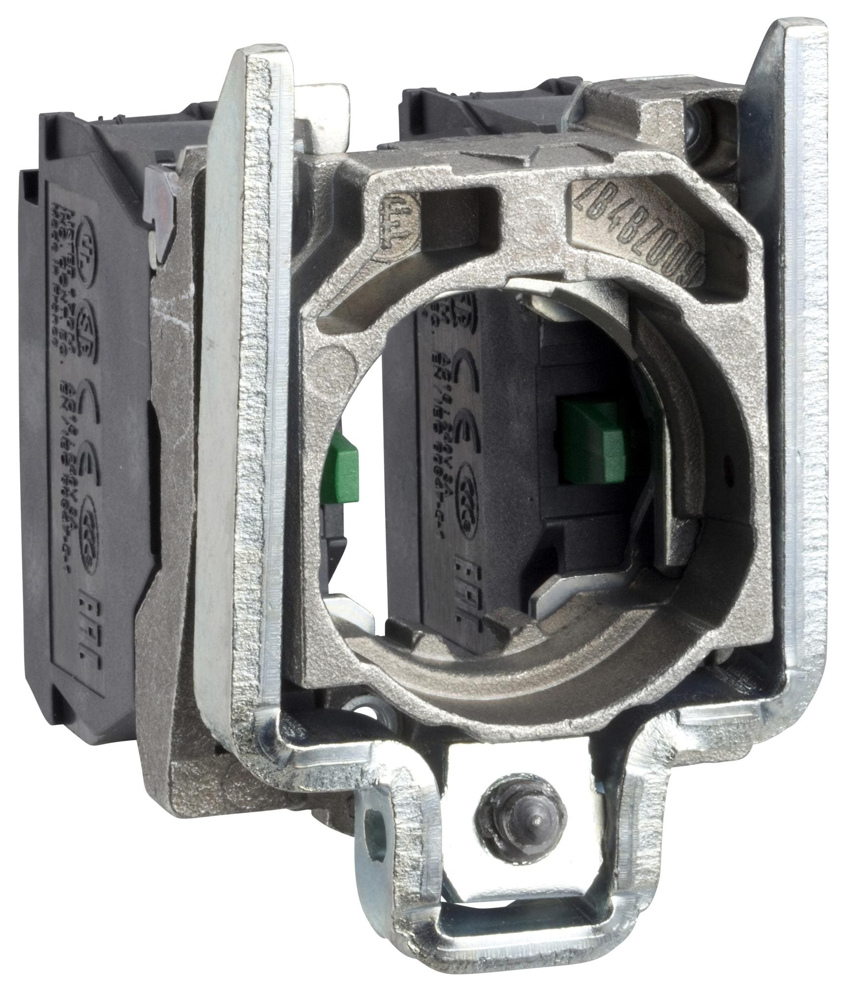 SCHNEIDER ELECTRIC Contact Blocks ZD4PA103 CONTACT BLOCK, 6A, 120VAC, CLAMP SCHNEIDER ELECTRIC 3114932 ZD4PA103