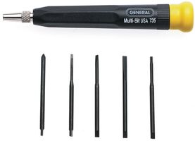 735 - TOOLS, INTERCHANGEABLE SCREWDRIVERS - GENERAL TOOLS