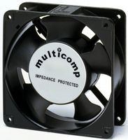 MC19680 - AXIAL FAN, 120MM, 115VAC, 210MA - MULTICOMP