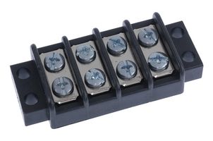 38780-0104 - TERMINAL BLOCK, BARRIER, 4POS, 14AWG - MOLEX