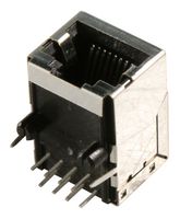 SS-6488S-A-NF - Modular Connector, RJ45 Jack, 1 x 1 (Port), 8P8C, Through Hole Mount - STEWART CONNECTOR