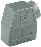 09300100522 - SIDE ENTRY HOOD, SIZE 10B, METAL - HARTING