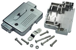 SPC15137 - D SUB COVER, SIZE DD, ABS - MULTICOMP