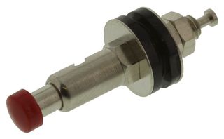 29-104 RED - BINDING POST, 20A, STUD, RED - GRAYHILL