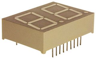 LDD-A814RI - DISPLAY, SEVEN SEGMENT, 20.3MM, RED - LUMEX