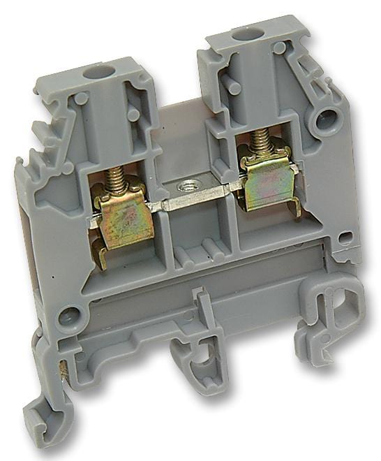 ENTRELEC - TE CONNECTIVITY DIN Rail Mount 011548603 TERMINAL BLOCK, DIN RAIL, 2POS, 12AWG ENTRELEC - TE CONNECTIVITY 530426 011548603