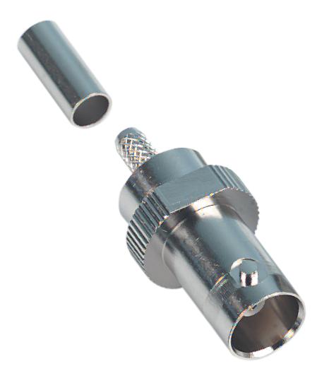 1-1478061-0 RF COAXIAL, BNC, STRAIGHT JACK, 75OHM GREENPAR - TE CONNECTIVITY