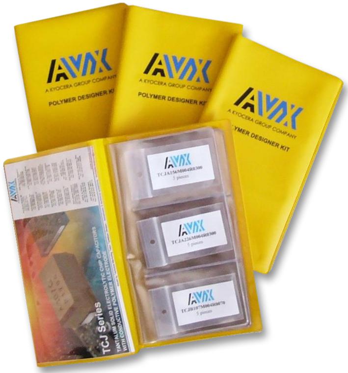 TANTTCJ001F CAPACITOR KIT, TANTALUM, TCJ KYOCERA AVX