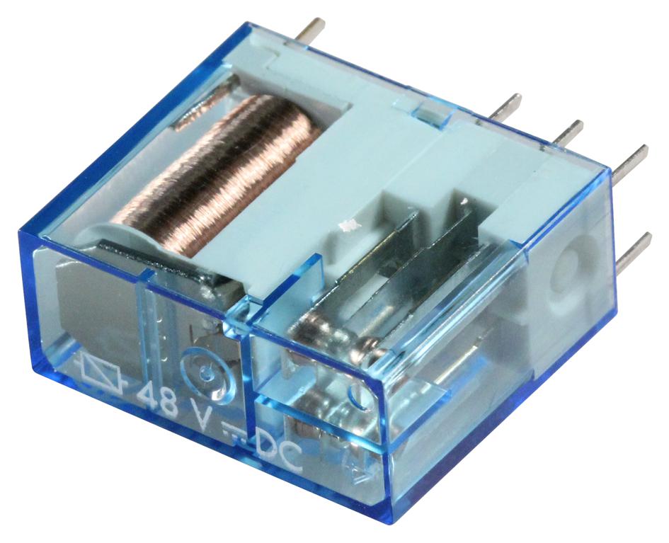 40.52.9.048.0000 RELAY, DPDT, 48VDC, 8A FINDER
