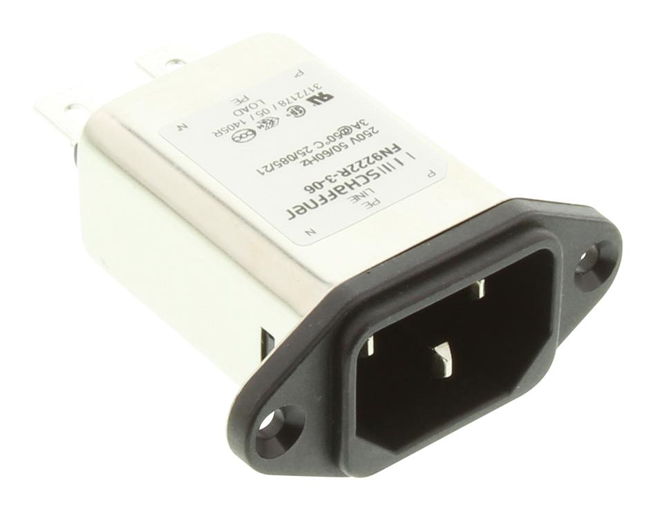 FN9222R-3-06 FILTER, 3A SCHAFFNER