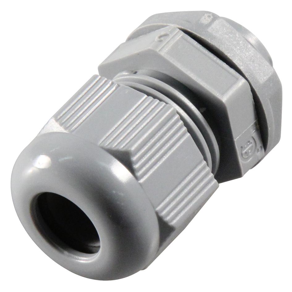 PP001665 CABLE GLAND, NYLON, 18MM-25MM, GREY, PK5 MULTICOMP PRO