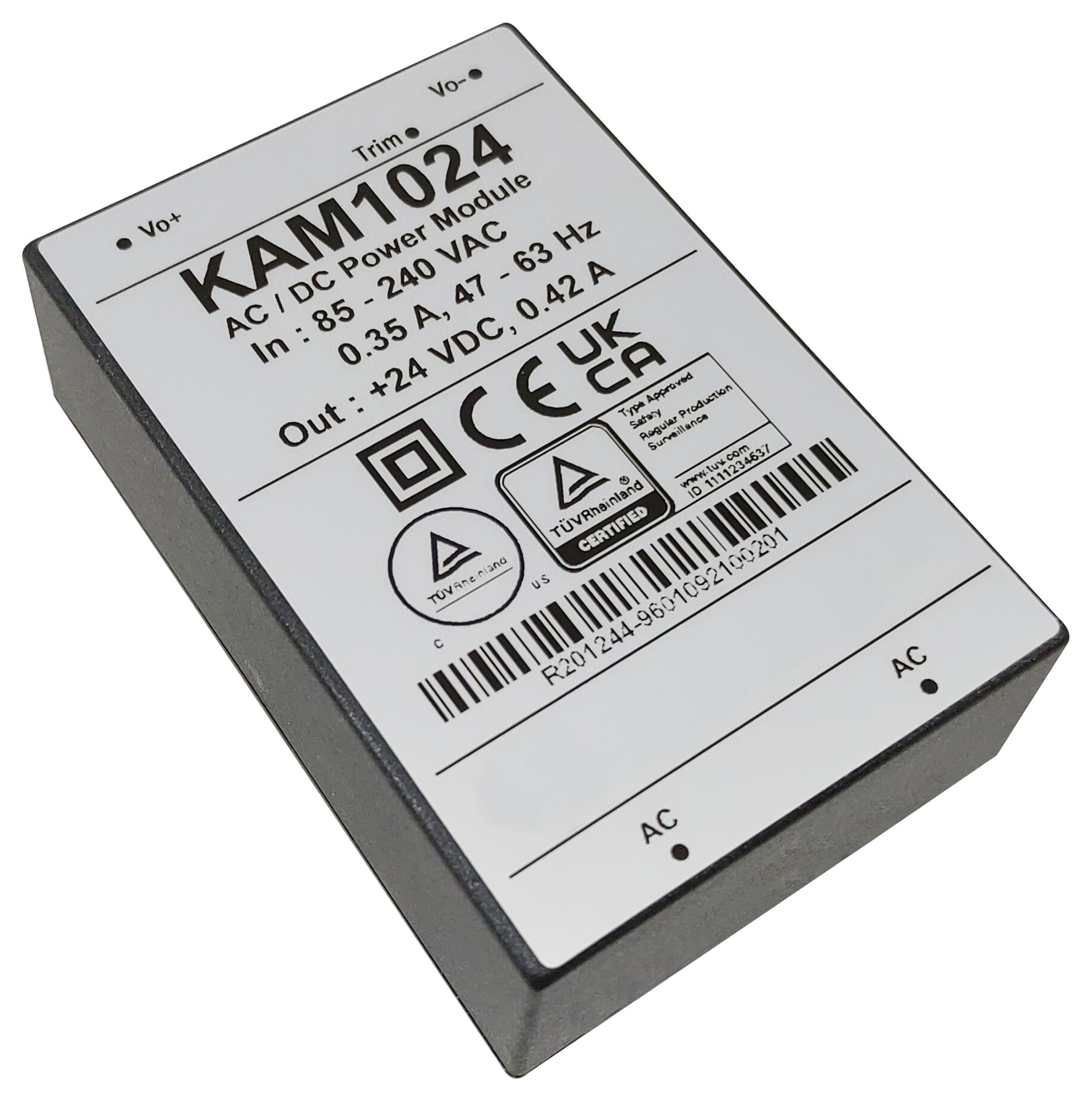 KAM1024 PSU, ENCAPSULATED, 10W, 24V MULTICOMP
