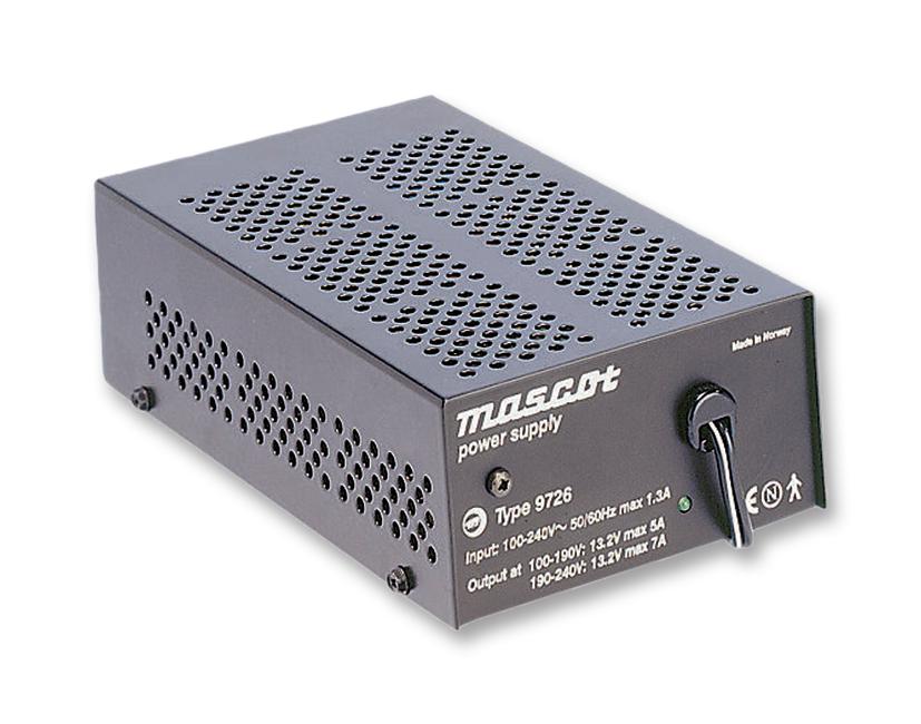 2026 (9726) 12V POWER SUPPLY, AC-DC, MEDICAL, 13.2V, 7A MASCOT