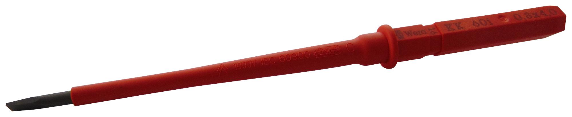 KRAFTFORM KOMPAKT VDE 60I 3.5MM INTERCHANGEABLE BLADE, SLOT, 3.5MM WERA