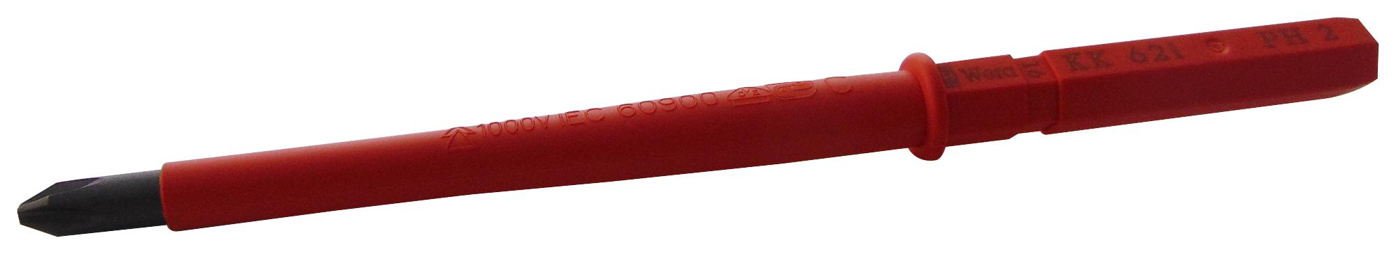 KRAFTFORM KOMPAKT VDE 62I PH2 INTERCHANGEABLE BLADE, PH2 WERA