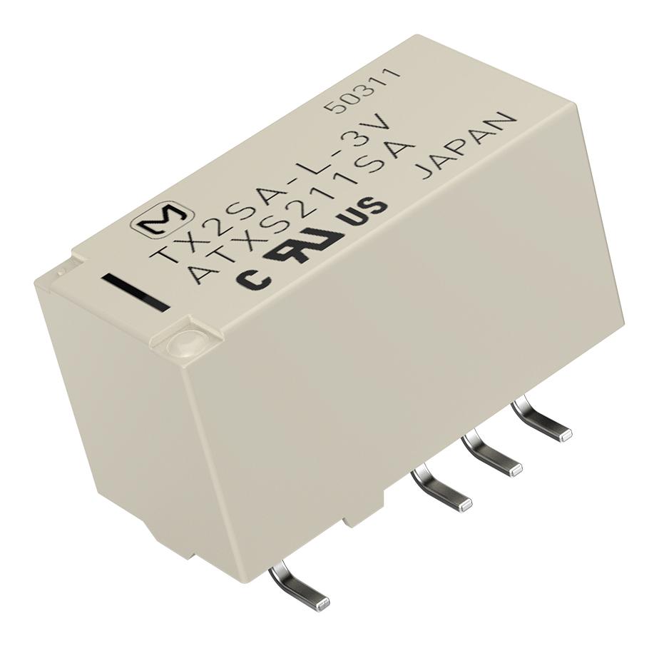 TX2SA-12V RELAY, SIGNAL, DPDT, 30VDC, 2A PANASONIC