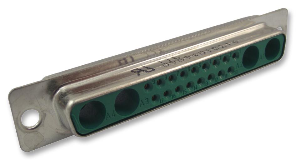 09 69 401 5214 SOCKET, D, MIXED POWER, 21WA4 HARTING