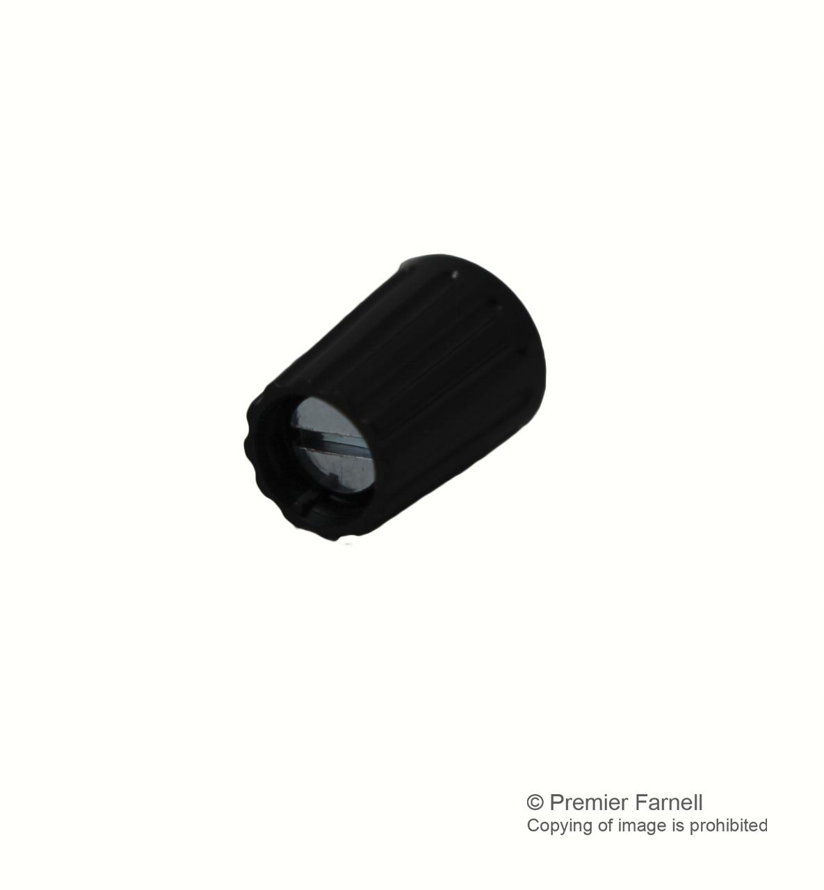 020-2220 KNOB, BLACK ELMA