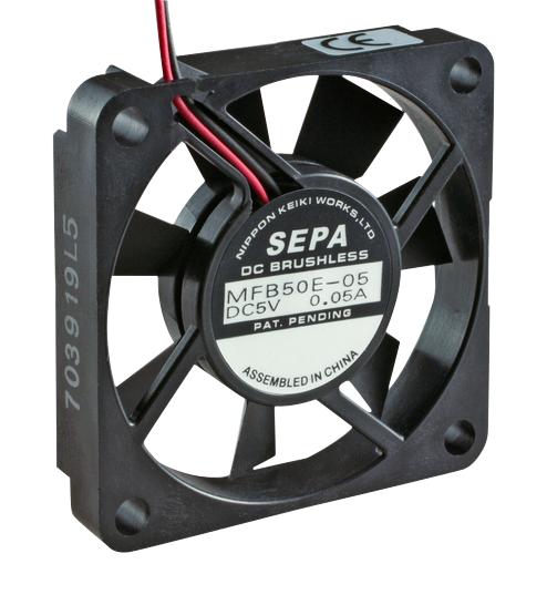 MFB50E12 FAN, 50MM, 12VDC SEPA