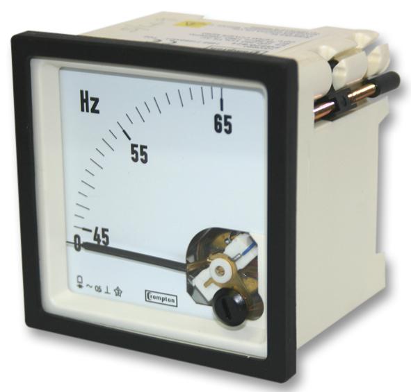 E243-41S-G-RN-AJ-AJ METER, DIN72, 45-65HZ CROMPTON - TE CONNECTIVITY