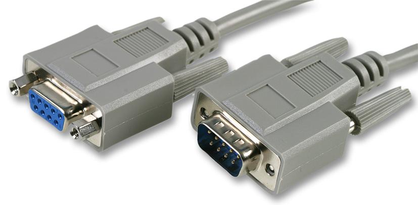 3070-3 LEAD, 9WAY D, M TO F, 3M VIDEK