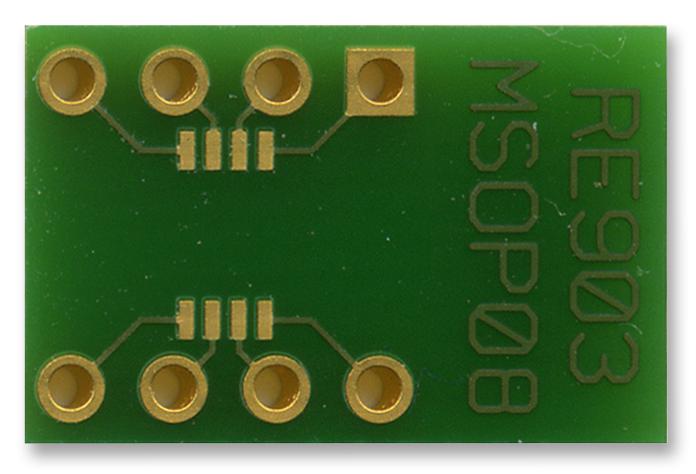 RE903 MULTIADAPTOR, MSOP-08, EPOXIED FR4 ROTH ELEKTRONIK