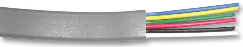 1604 SL030 MULTICORE, 4, 26AWG, 150V, GREY, 100M ALPHA WIRE