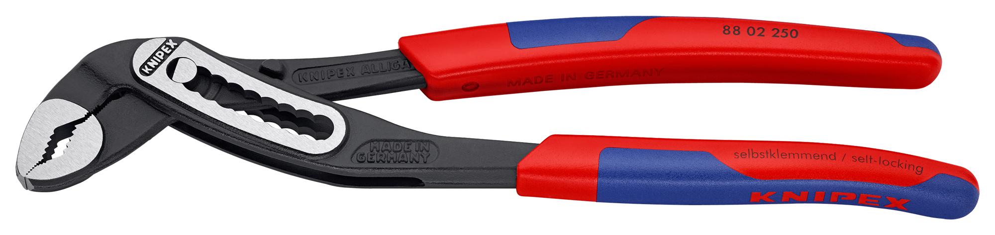 88 02 250 PLIER, ALLIGATOR, WATER PUMP, 250MM KNIPEX