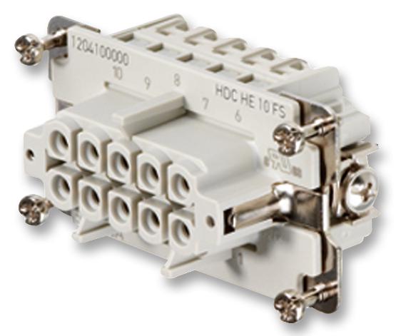 1207700000 INSERT, FEMALE, 16POLE, 1-16WAY WEIDMULLER