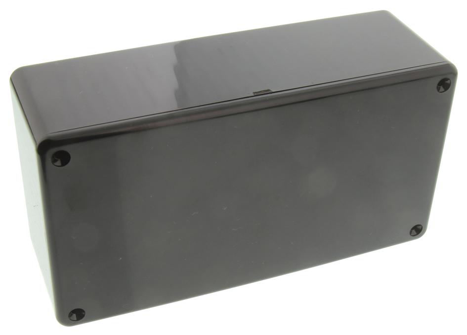 1591DSBK BOX, ABS, BLACK, 150X80X50MM HAMMOND