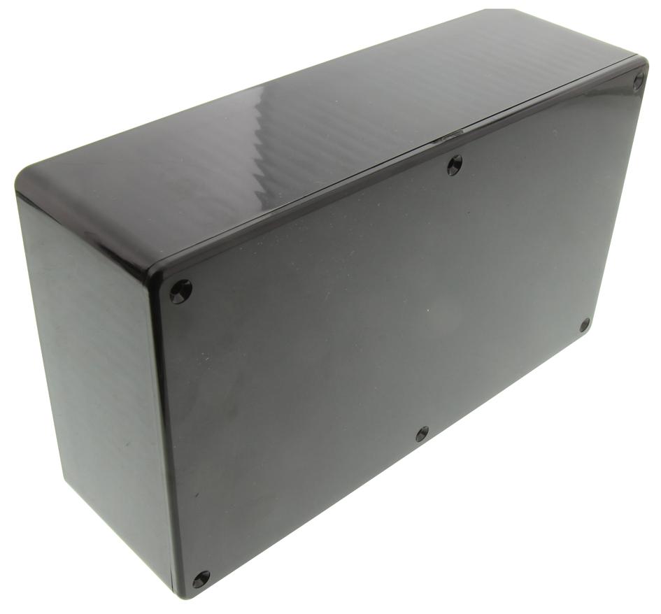 1591ESBK BOX, ABS, BLACK, 191X110X61MM HAMMOND
