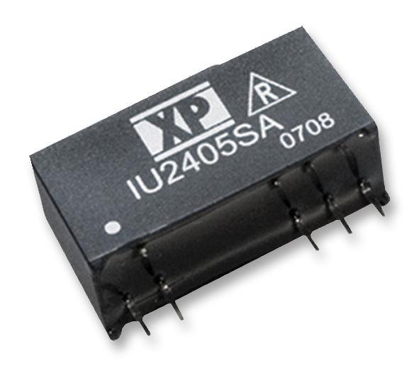 IU0505SA CONVERTER, DC/DC, 2:1I/P, 2W, 5V XP POWER