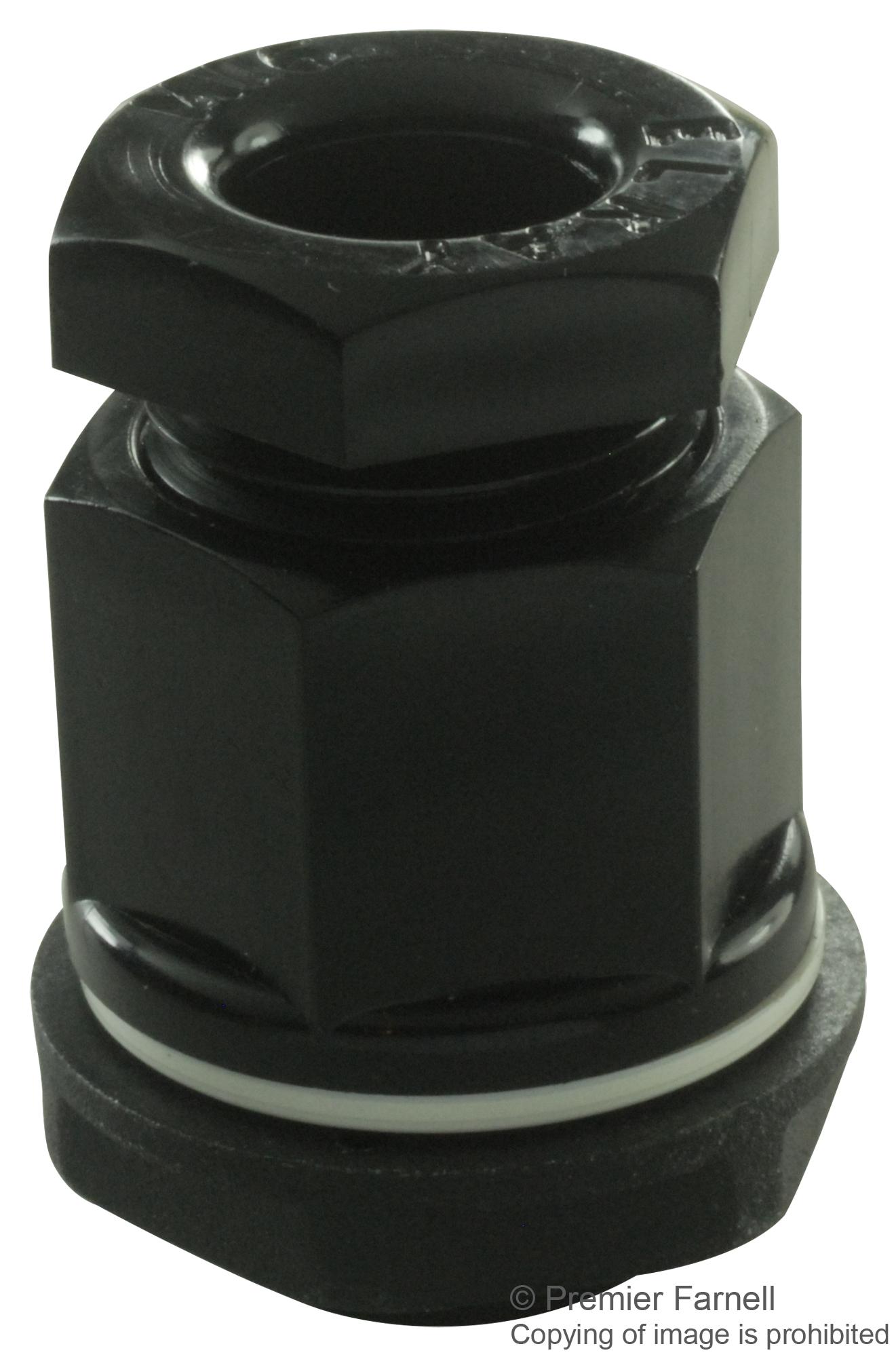 250/92/96-B CABLE GLAND, BLACK, M16 ABB - ADAPTAFLEX