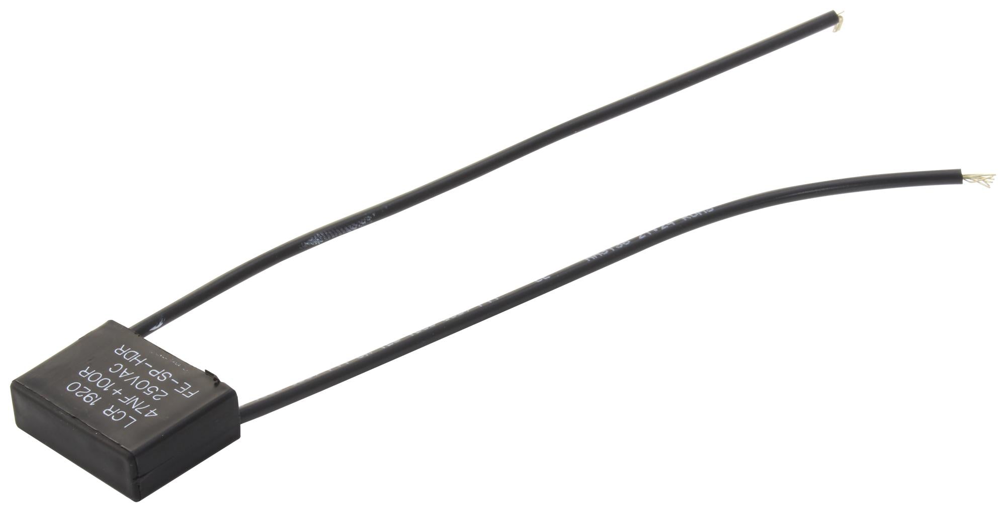 FE-SP-HDR23-47/100 CAP, SUP, X2, 0.047UF, 250V, RADIAL BOX LCR COMPONENTS