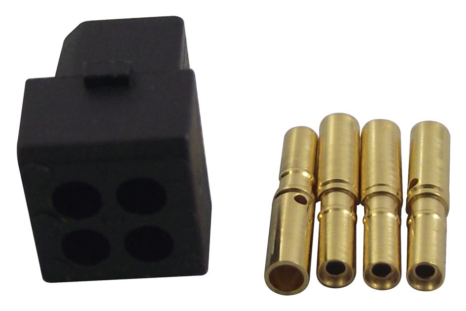 M80-8880405 WIRE-BOARD CONNECTOR,  4 WAY, 2 ROW, 2MM HARWIN