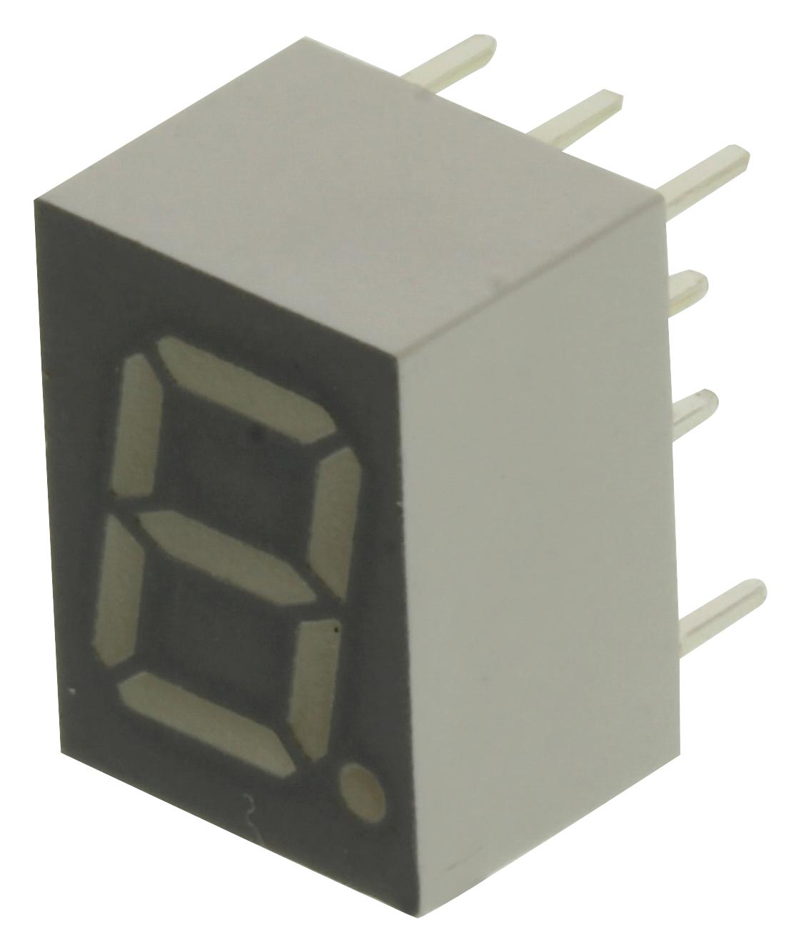 TDSG1150 DISPLAY, 7 SEG, GREEN, COMMON ANODE VISHAY