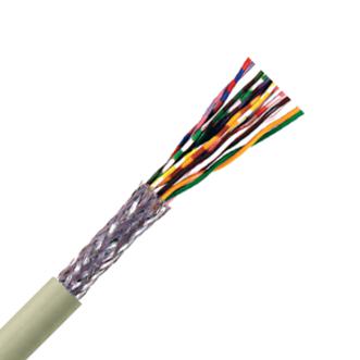0035812 CABLE, SCRN, 4PAIR, GREY, 0.5MM,  PER M LAPP KABEL