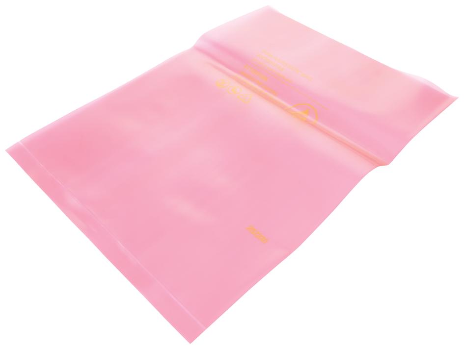 001-0014 PINK ANTISTATIC BAG, 203.2MM X 254MM MULTICOMP