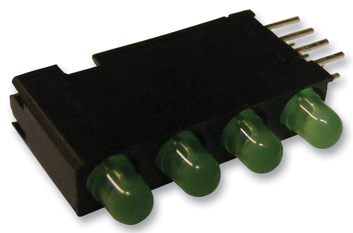 568-0202-222F LED, PCB, 3MM, G-G-G-G DIALIGHT