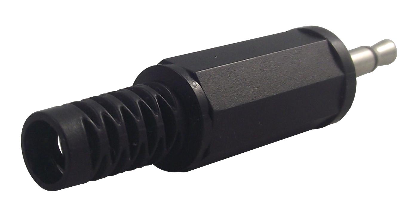 4831.1210 PLUG, 2.5MM JACK, PLASTIC, 2POLE SCHURTER