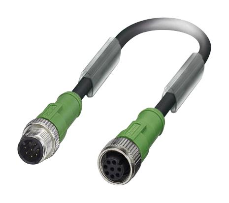 1522697 SENSOR CORD, 8P, M12 PLUG-M12 RCPT, 1.5M PHOENIX CONTACT